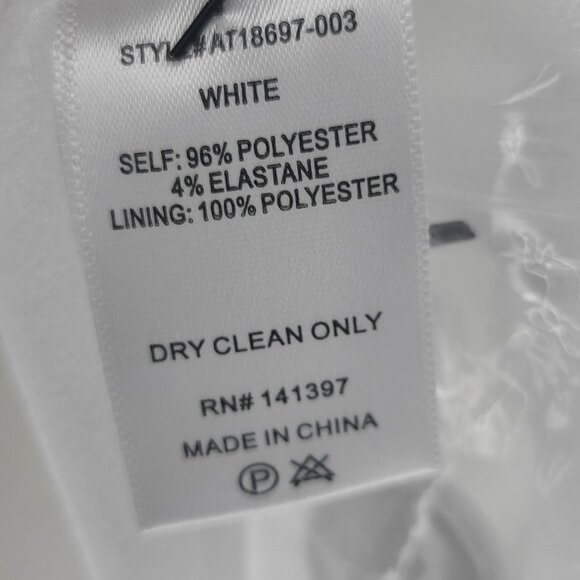 ASTR The Label White Off the Shoulder with Side Zipper - Picture 4 of 4